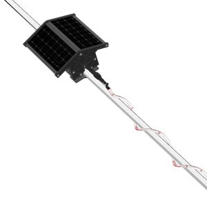 傲芒 AM-BZD-17 斜拉线 太阳能警示灯 (计价单位:台) 红白色