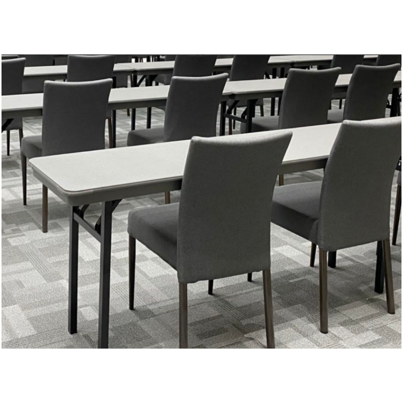 白寅办公会议桌一套 简约现代长条桌会议室(含桌布)