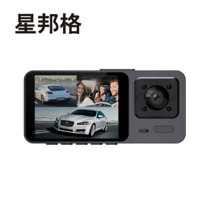星邦格X2012 3录64G WIFI车载行车记录仪 (计价单位:台)黑色