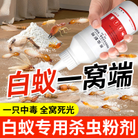 灭白蚁防治专用药杀除飞蚁的药粉白蚂蚁一窝全窝端家用杀虫剂
