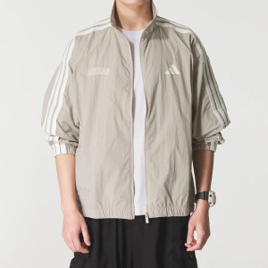 阿迪达斯(adidas)男装新款潮流时尚梭织夹克宽松运动休闲外套JZ4193 ZP