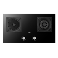 [线上品]华帝(vatti)聚能灶JZT-i10511(天然气)家用双灶嵌入式灶具5.2KW