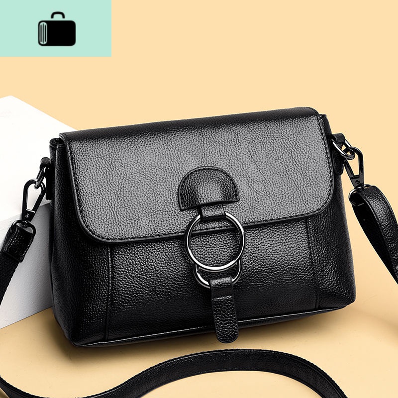 中年女包妈妈包包2020新款中老年高档大气百搭软皮单肩包女斜跨包NEW LAKE女士单肩包