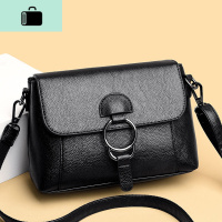 中年女包妈妈包包2020新款中老年高档大气百搭软皮单肩包女斜跨包NEW LAKE女士单肩包