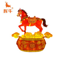 辉牛 马年户外花灯 可定制 件