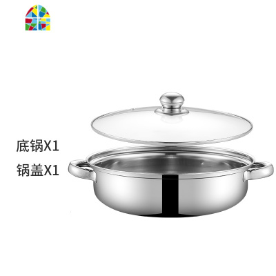 蒸锅不锈钢双层多用专用汤锅家用火锅加厚煤气炉电磁炉三层锅具 FENGHOU 汤蒸锅 28cm