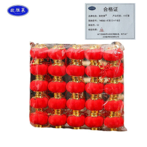 欧胜莱 小灯笼 7#植绒小灯笼[16个装] 件