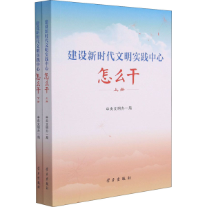 正版新书]建设新时代文明实践中心怎么干(全2册)中央文明办一局