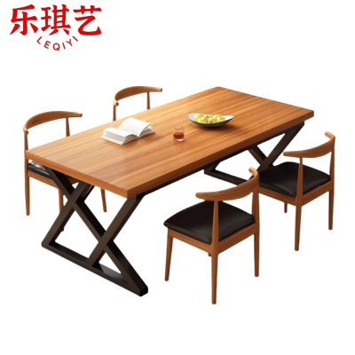 乐琪艺 餐桌 120*60*75cm(含椅) 套