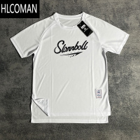 HLCOMAN新款投篮服男女运动短袖T恤美式篮球训练服宽松健身跑步速干衣夏