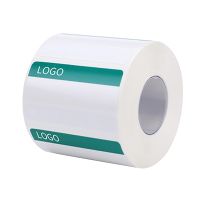 中电鼎润 D50*30mm 标签纸 200张/卷 (计价单位:卷)白绿色