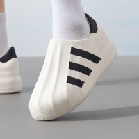 阿迪达斯(adidas)三叶草板鞋男鞋女鞋新款贝壳头一脚蹬休闲鞋轻便运动鞋HQ8750 ZP