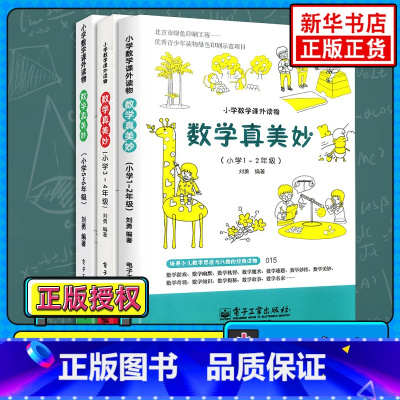 数学真美妙 1-6年级全套 小学通用 [正版]年级任选 数学真美妙 小学一至六年级适用 小学数学课外读物 小学1至6年级