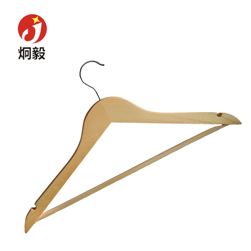 炯毅 衣架 挂衣服防滑无痕衣挂架儿童成人家用晾晒衣撑子 晾衣架 衣挂 实木 个