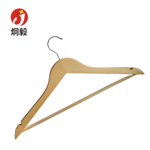 炯毅 衣架 挂衣服防滑无痕衣挂架儿童成人家用晾晒衣撑子 晾衣架 衣挂 实木 个