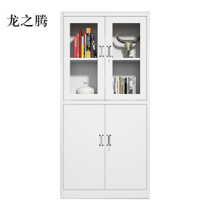龙之腾钢制文件柜资料柜档案柜财务带锁储物柜铁皮柜书柜等器文件柜