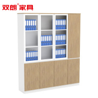 双朗 组合文件柜 SF18040D 1800*400*2000mm 泰柚色 组