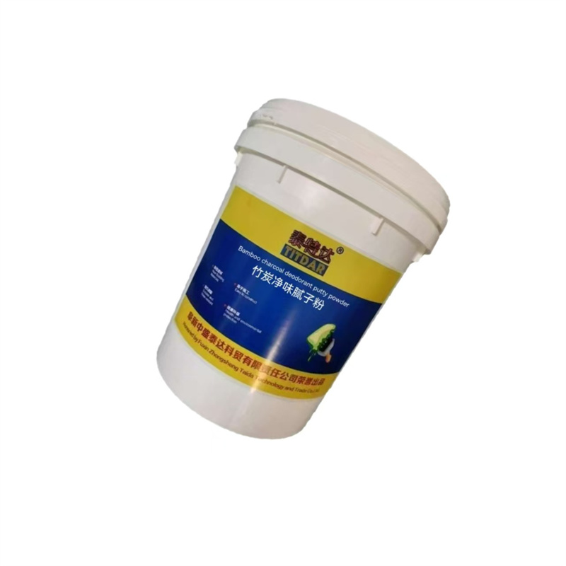 泰特达 竹炭净味腻子粉 18KG白色 桶