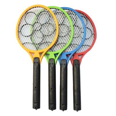 家用电蚊拍五号电池款大号网面强力灭蚊拍多功能安全三层网三维工匠颜色随机