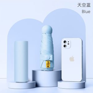 五折伞晴雨两用女太阳伞防紫外线胶囊伞折叠迷你遮阳雨伞