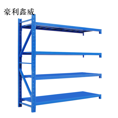 豪利鑫威承重500kg货架置物架钢制货架副架长200宽50高200CM