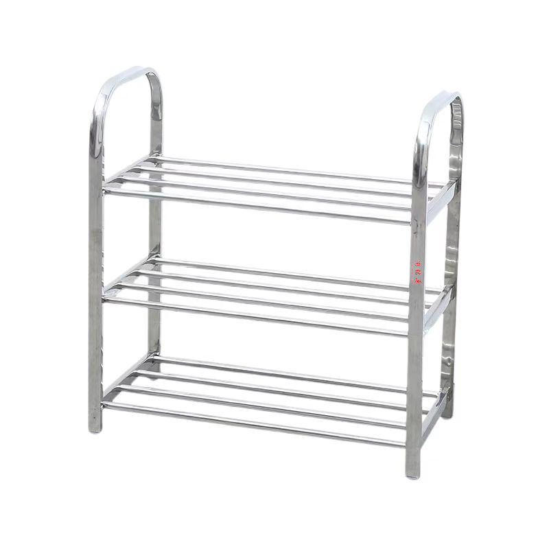 澎铭源 鞋架 不锈钢三层鞋架450mm个
