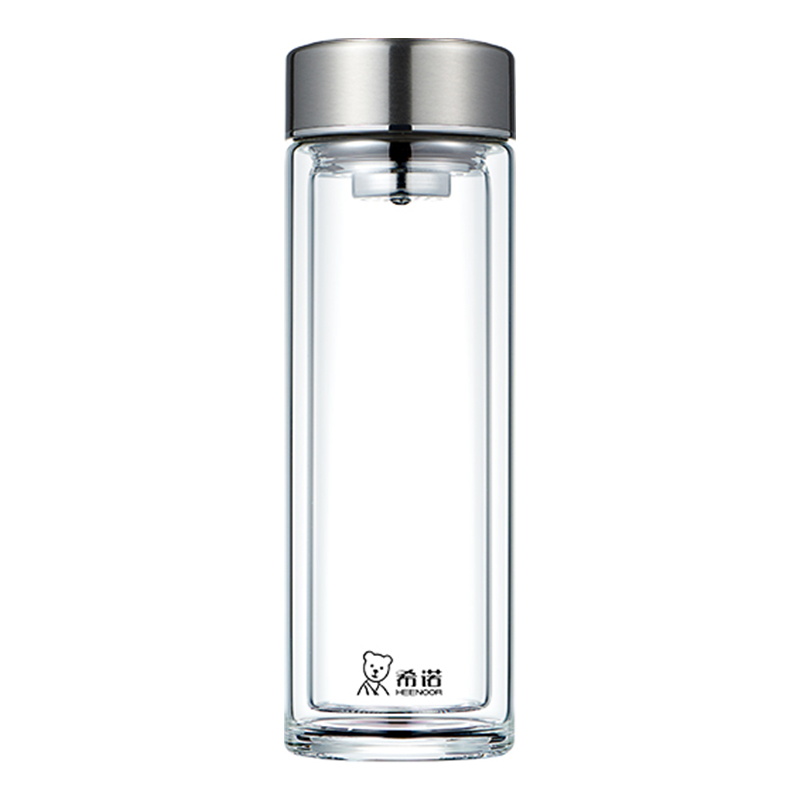 希诺 双层玻璃杯310ml XN-6553/个
