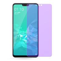 [送手机壳]轻万适用oppoa3钢化膜全屏A3玻璃贴膜抗蓝光OPPO高清透明保护膜