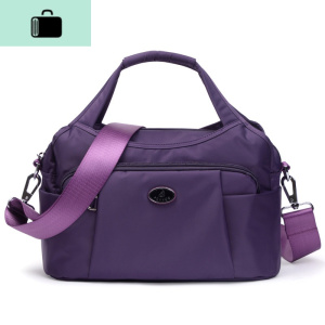 时尚女士手提包夏季大容量包包女牛津布单肩斜挎包尼龙女包帆布包NEW LAKE