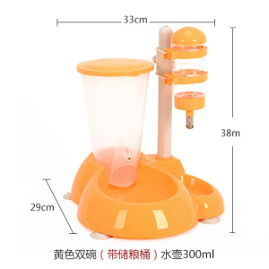 宠物不湿嘴狗狗饮水机自动挂式比熊喝水器喂水器立式水壶猫咪用品