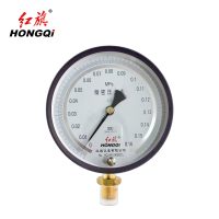 红旗 精密压力表 0.25级 YB150 0-0.16MPA 块