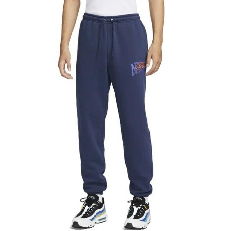 NIKE耐克长裤运动休闲加绒保暖针织男裤FV4454-410 D