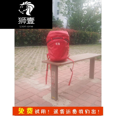 狮壹（Lionone）新款户外徒步超轻折叠攀岩登山背包18升14433红色18升