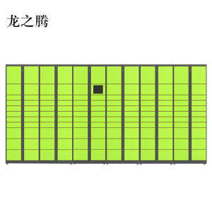 龙之腾智能快递柜小区快递自提柜派件柜室外寄存柜信报箱储物柜一主五副131格