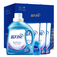 蓝月亮 薰衣草洁净洗衣液2.05kg+薰衣草洁净洗衣液袋装500g*3+风清白兰手洗专用洗衣液(旅行装)80g