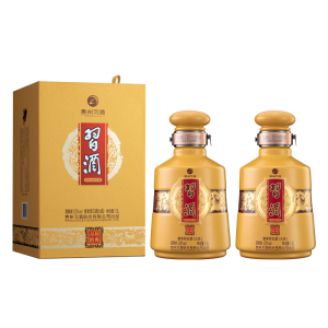 习酒 经典大坛 酱香型白酒 53度1.5l*2瓶 贵州习酒收藏送礼[4218]