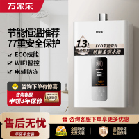 万家乐JSQ26-13DP1(F)一键ECO节能WIFI智控恒温天然气大水量强排式13升