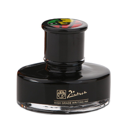 毕加索墨水钢笔非碳素染料型不堵笔无碳素纯黑蓝黑纯蓝色墨水钢笔用墨水