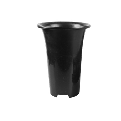 高宅兰花花盆高塑料兰花盆君子兰石斛花卉绿植盆栽营养土特大号花盆1个