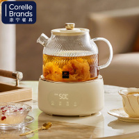 康宁餐具 全玻璃花茶壶1000mL-标准款