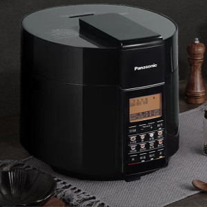 松下(Panasonic)6L智能电压力锅 电饭锅 1-8人 家用多功能压力煲大容量电饭煲 NF-PS609