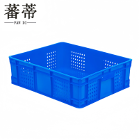 蕃蒂长方形塑料筐375*300*115mm个