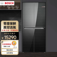 博世M8 真空&活氧版十字门冰箱 K6C82AA50C 全域智净