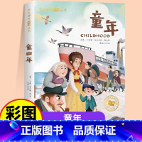 [彩图注音版]童年 [正版]国际获奖小说注音版全套20册10册一年级阅读课外书必读二年级三年级课外阅读书籍大奖儿童文学昆