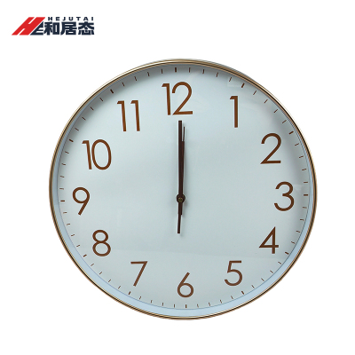 和居态 圆形挂钟 16英寸 个
