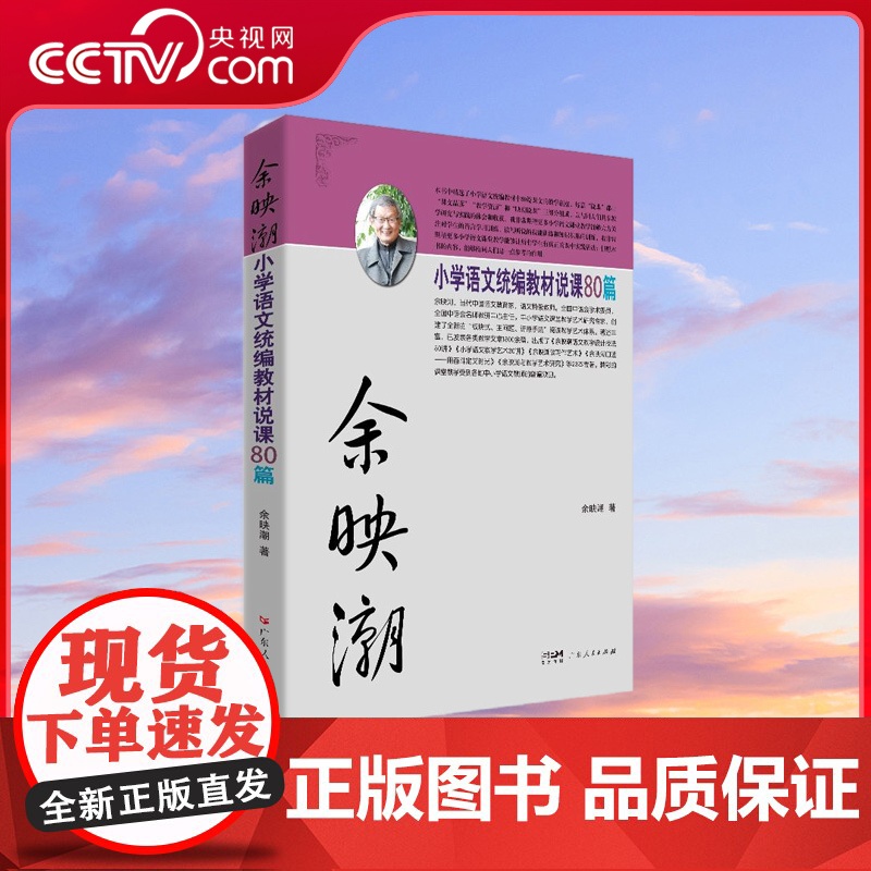 [央视网]余映潮小学语文教材说课80篇 同步教材三四五六年级80篇课文赏析层次分明技巧独特 小学老师备课辞典正版书籍 G