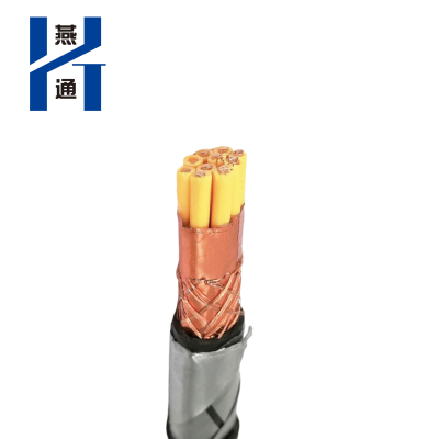 燕通 KVVP22铜芯铠装控制线 0.6/1KV-KVVP22 10*1.5平方/米