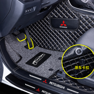 [补贴10%]适用于广汽三菱劲炫脚垫汽车全包围asx2013末款内饰改装后备箱垫