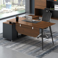 域赢办公家具经理桌现代简约老板桌职员单人办公桌大班台主管桌1.8m
