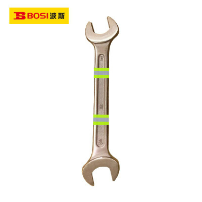 波斯(BOSI) 荧光系列防爆双头呆扳手 17×19mm 把
